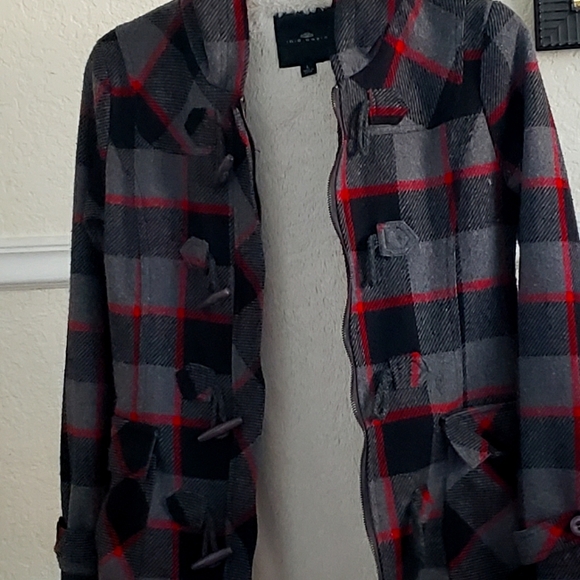Hooded faux fur lined jacket - Picture 1 of 4